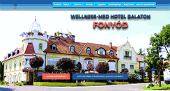 Desktop Screenshot of hotelbalaton.hu